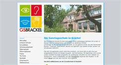 Desktop Screenshot of gs-brackel.de