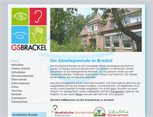 Tablet Screenshot of gs-brackel.de